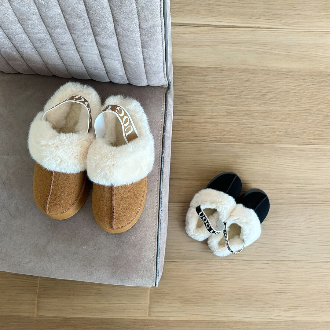Cozy Plush Fur-Lined Slippers