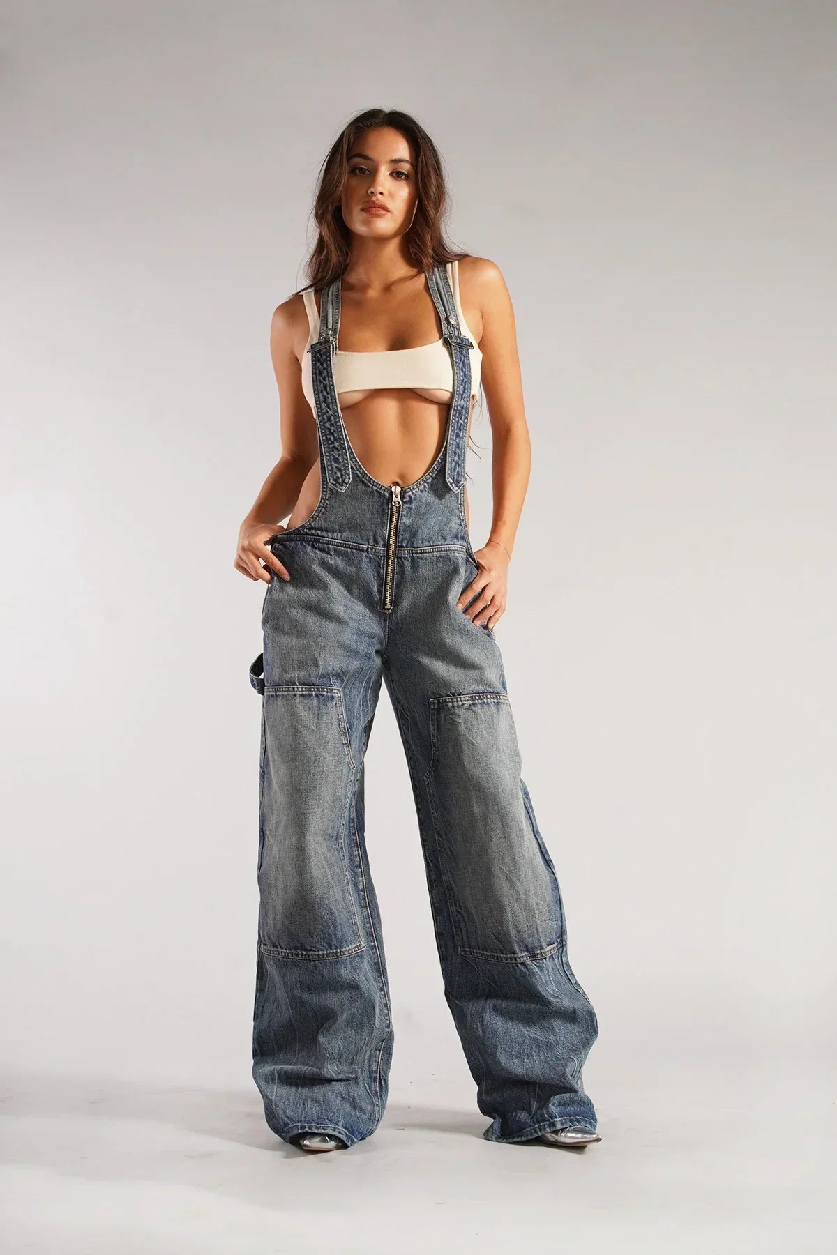 Chelsey Denim Overall