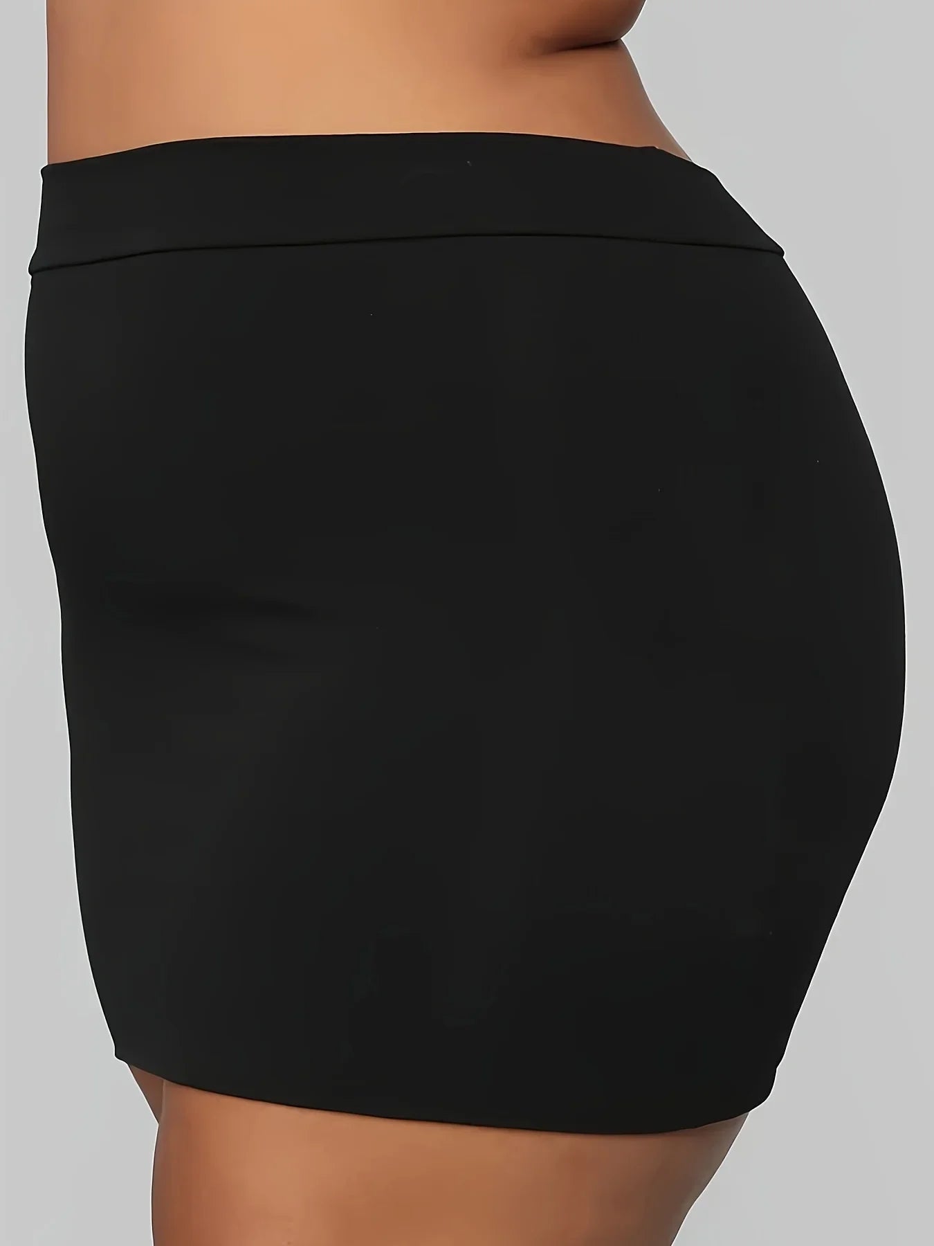 Plus Size Bodycon Slim Skirt