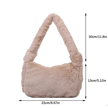 Large Capacity PU Leather Shoulder Bag