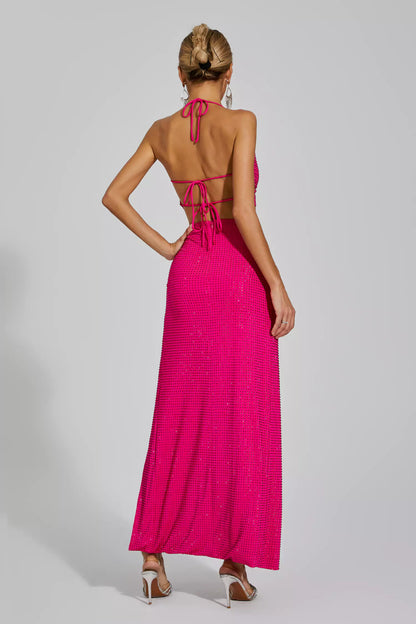 Potter Rose Red Halter Top Set