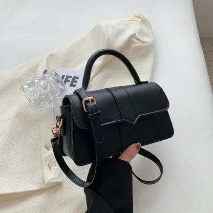 PU Leather Vintage Crossbody Underarm Satchel Women Handbag