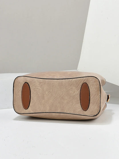 Pure Color Simple Senior Women's Crossbody Handbag