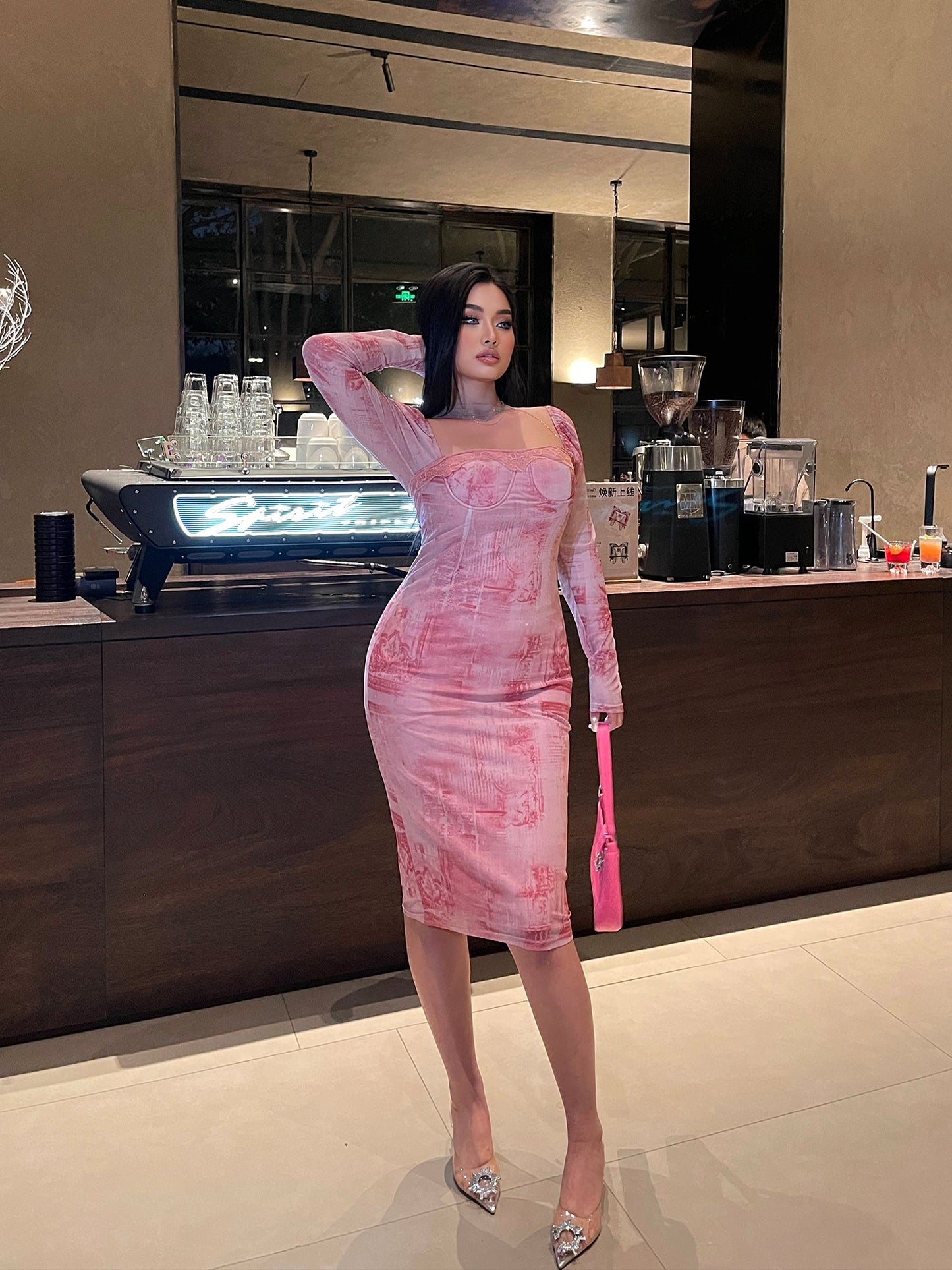 Elegant Bodycon New Plus Size Long Dress
