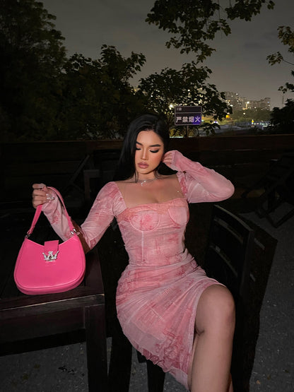 Elegant Bodycon New Plus Size Long Dress