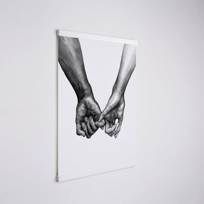 White Magnetic Frame