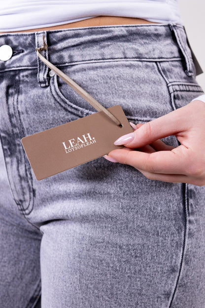 Leah Wide Leg Jeans - Stretch