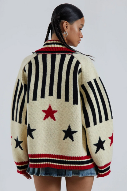 Team 23 Knitted Zip Through