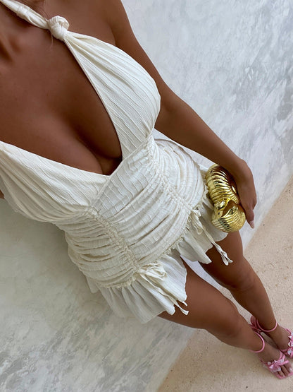 RIALO MINI DRESS IVORY