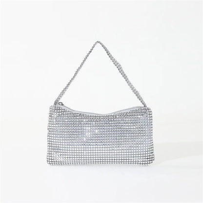 Bling Rhinestone Evening Purse Diamond Shoulder Wedding Party Clutch
