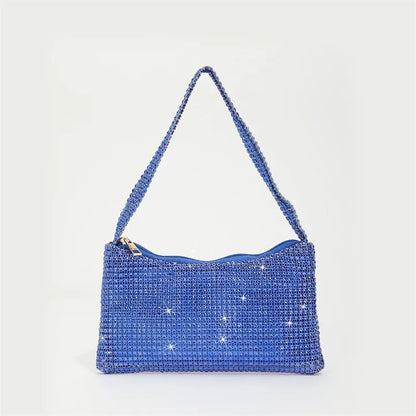 Bling Rhinestone Evening Purse Diamond Shoulder Wedding Party Clutch