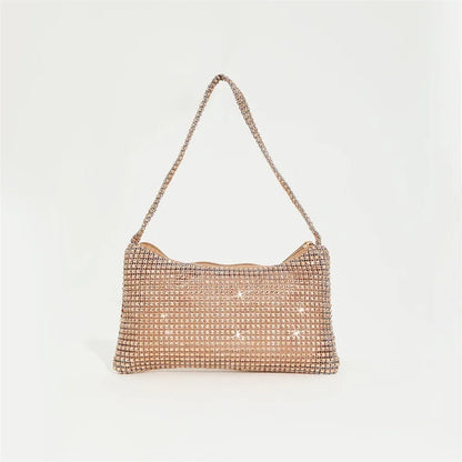 Bling Rhinestone Evening Purse Diamond Shoulder Wedding Party Clutch