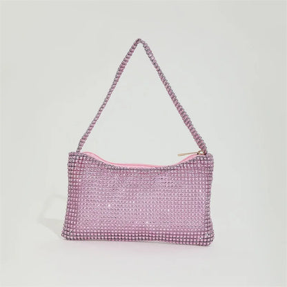 Bling Rhinestone Evening Purse Diamond Shoulder Wedding Party Clutch
