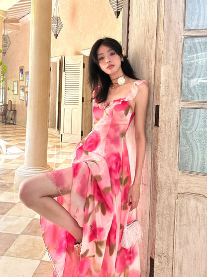Romantic Barbie Maxi Dress
