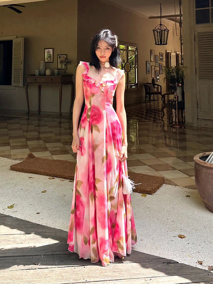 Romantic Barbie Maxi Dress