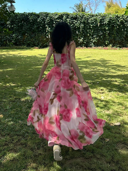 Romantic Barbie Maxi Dress