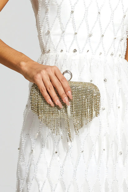 Rupert Silver Diamond Bag