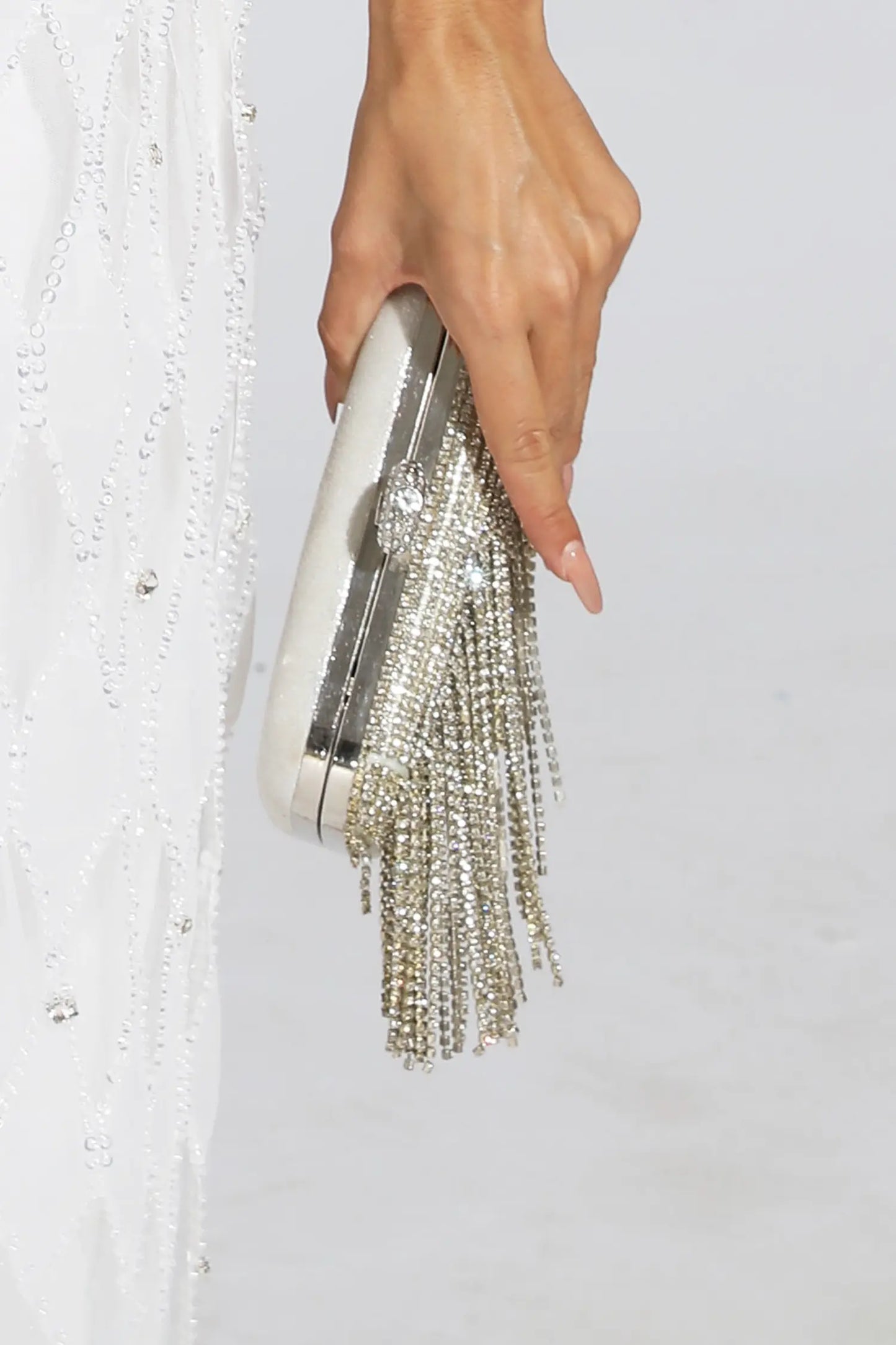 Rupert Silver Diamond Bag