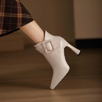Ardelle - Buckle Ankle Boots