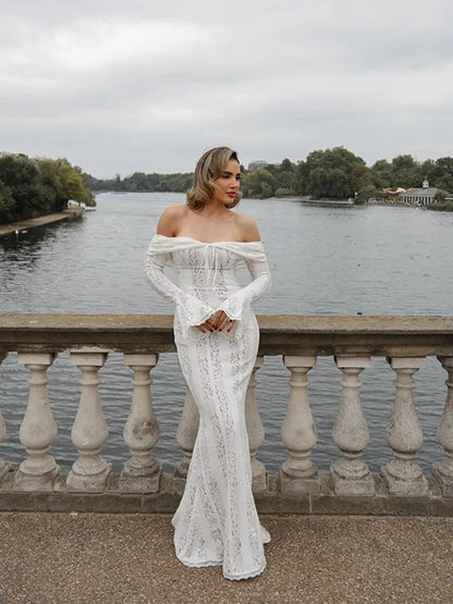 Strapless Off-Shoulder Party Dress