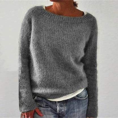 | Women’s Casual Knit Pullover Sweater