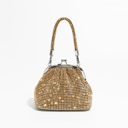 Sparkle Vintage Rhinestone Handle Bag