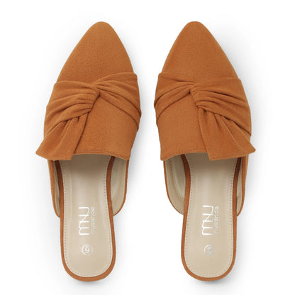 Selah Pointed-Toe Mules | Casual & Comfortable Half Slippers for Women