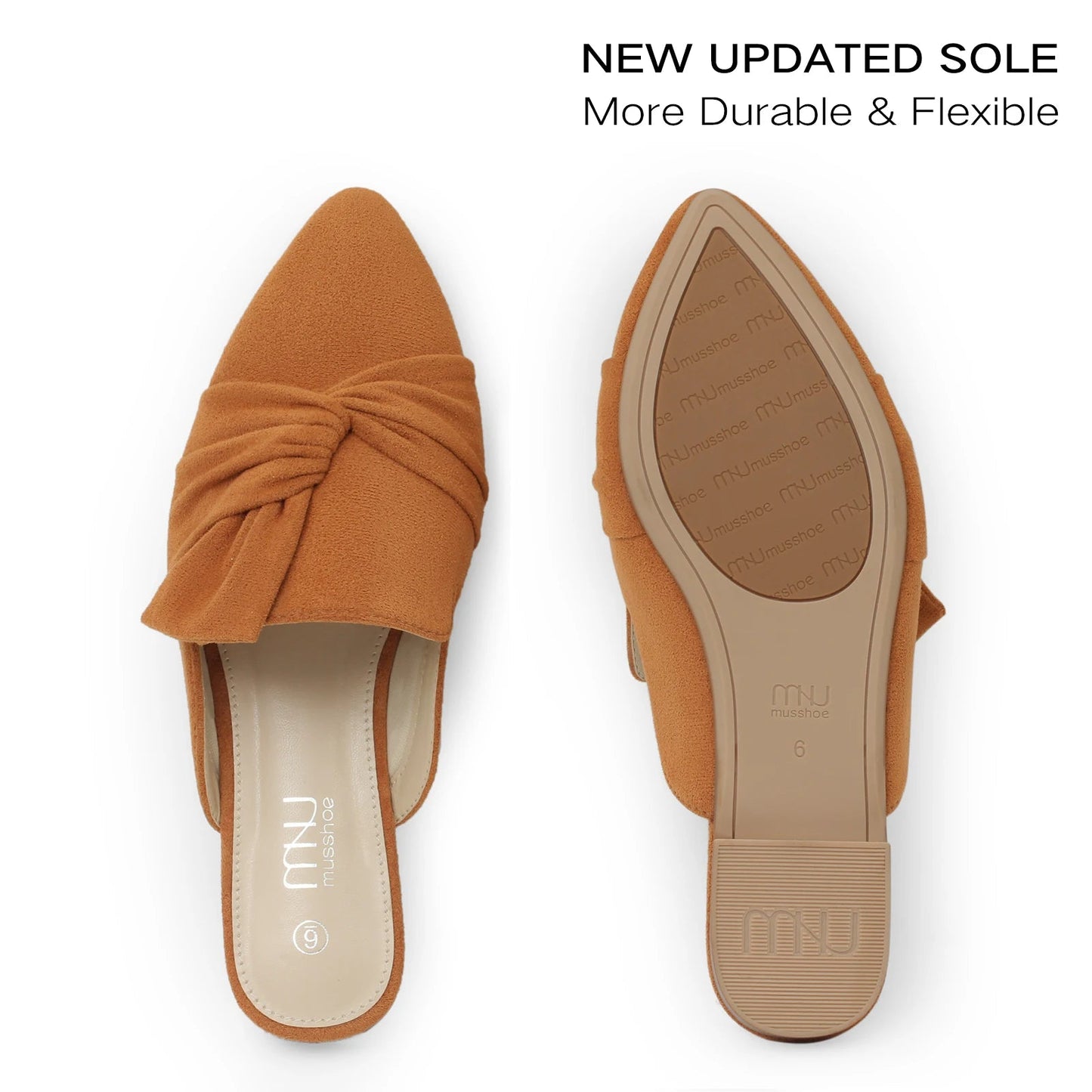 Selah Pointed-Toe Mules | Casual & Comfortable Half Slippers for Women