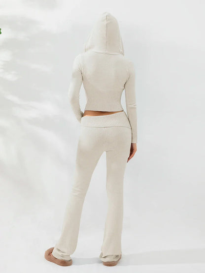 Cozy Ribbed Knit Lounge Set