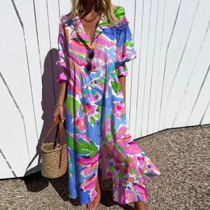 Elara | Boho Maxi Dress