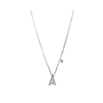 Initial Necklace Bling