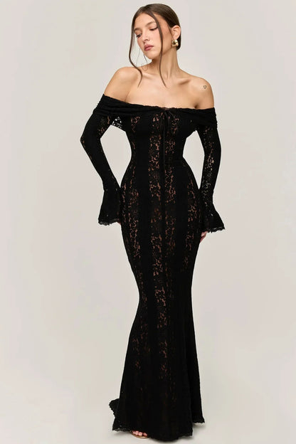 Strapless Off-Shoulder Party Dress