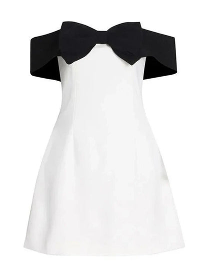 Zariah | Mini Bow Dress