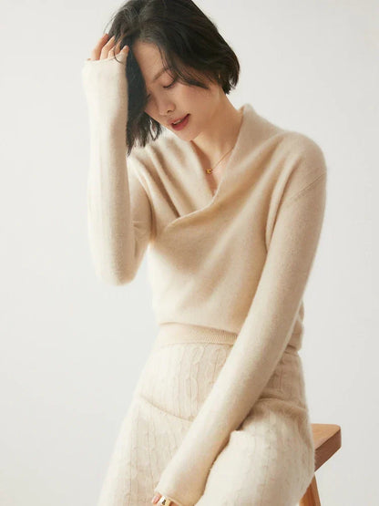 | Women's Wrap Crossover Sweater