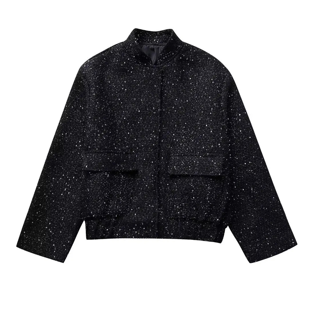 Alessia - Sequins Embroidered Jacket