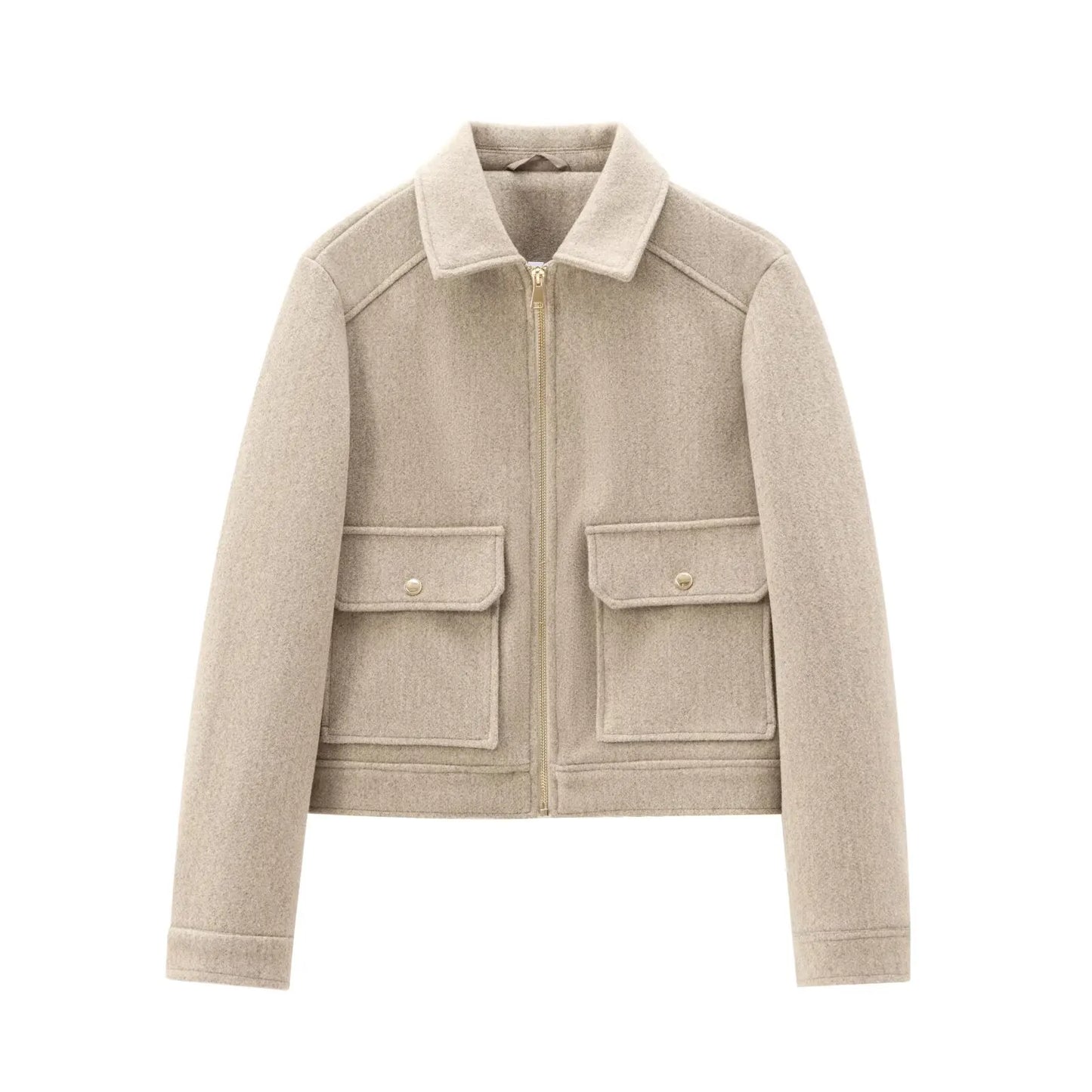 | Women's Wool Bomber Jacket
