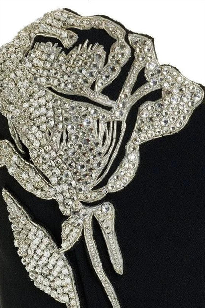 Jocelyn Diamante Embellished Strapless Maxi Dress