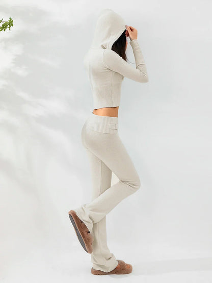 Cozy Ribbed Knit Lounge Set