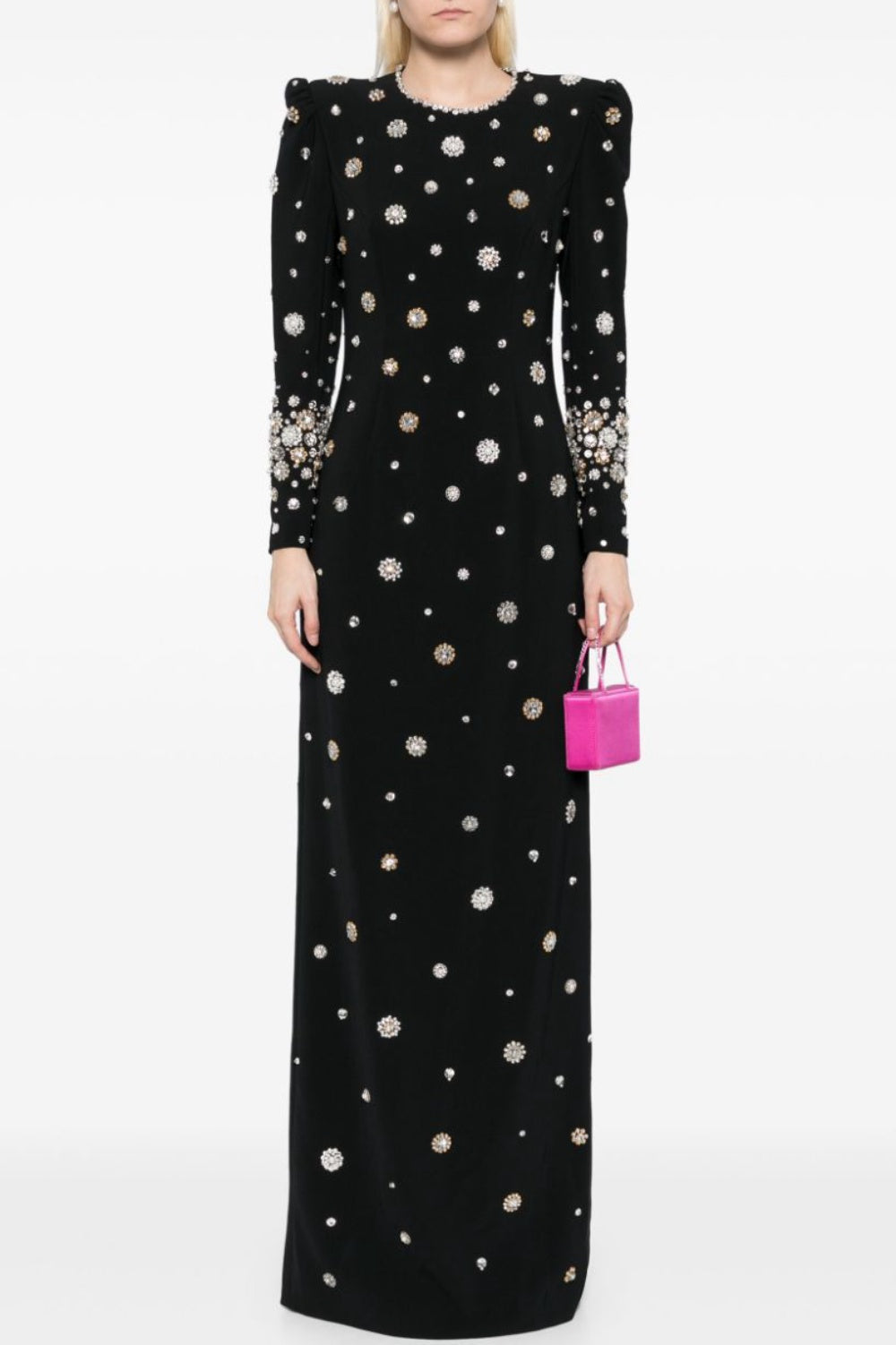 Sachi Galaxy Diamante Embellished Maxi Dress
