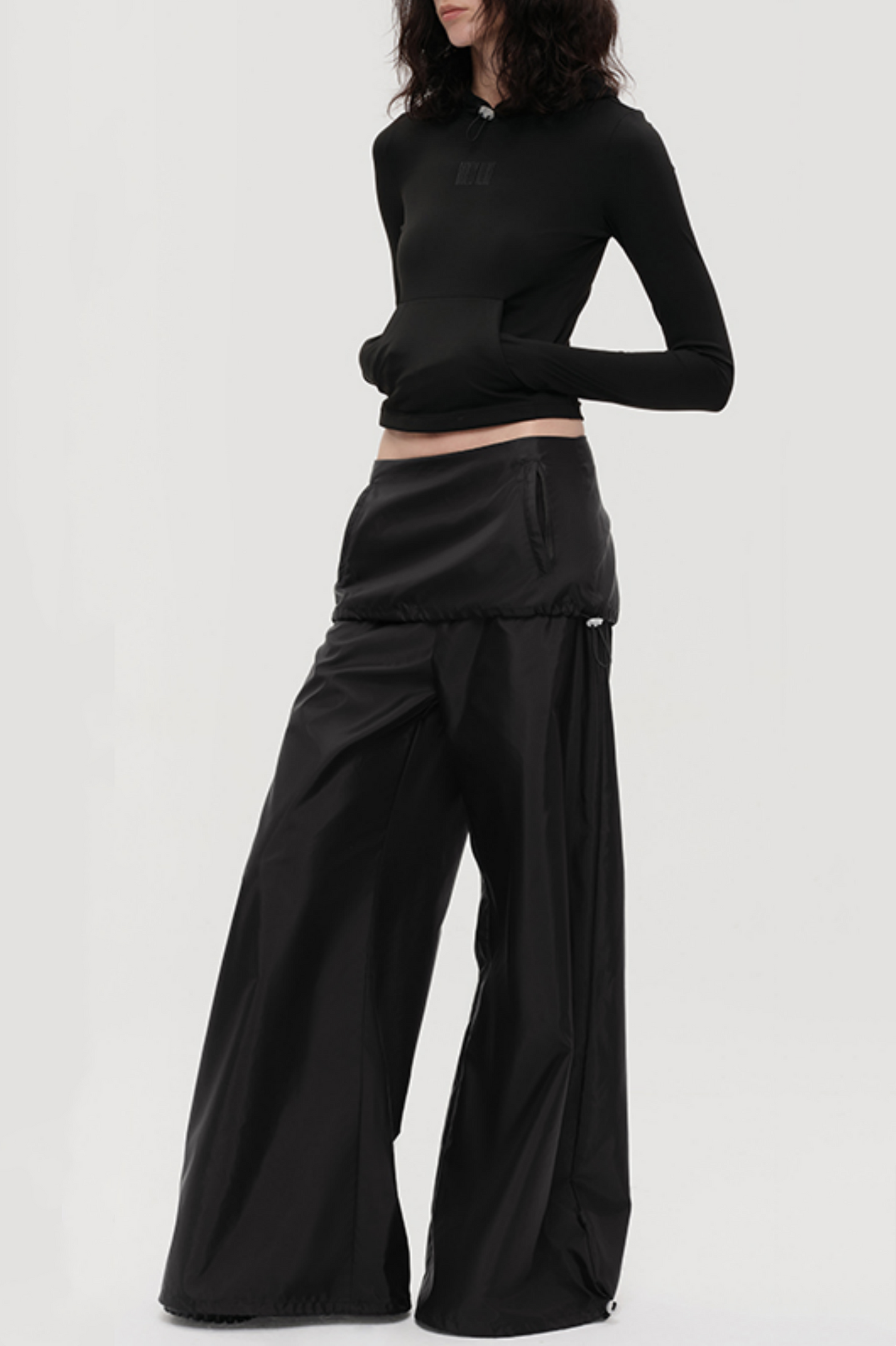 Samara Parachute Pants - Black