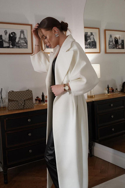 Renata Double-breasted Lantern Sleeve Coat