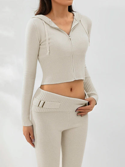 Cozy Ribbed Knit Lounge Set