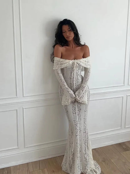 Strapless Off-Shoulder Party Dress
