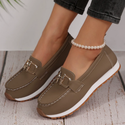 AmyVictoria | Colorful Buckle Loafers