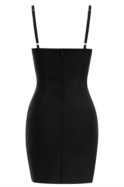 Belinda Crystal Embellished Floral Mini Dress