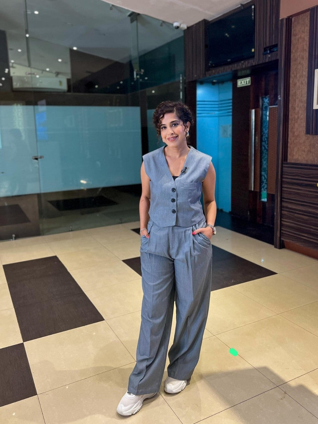 Waist Coat Vest & Pants Coord Set