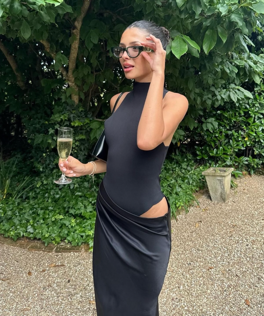 Faye | Asymmetrical Maxi Dress