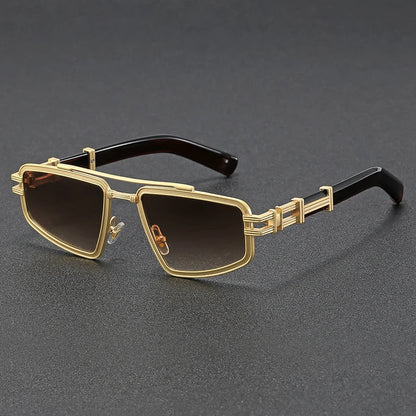 Unisex Retro Full Frame Sunglasses – Stylish UV Protection Shades
