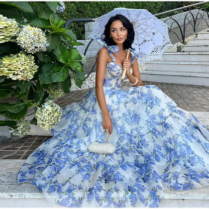Hydrangea Floral Dress Spring Musthave