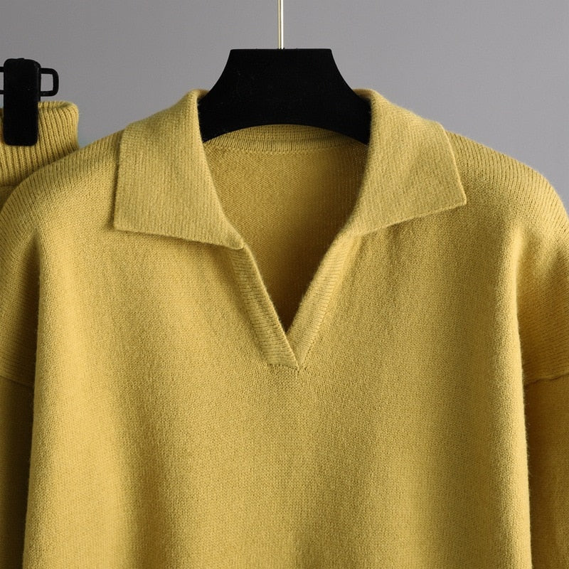 Ailani Sweater + Pants Suit